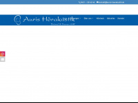 auris-hoerakustik.de Webseite Vorschau