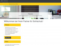 sonnenschutz-zillmer.de Webseite Vorschau