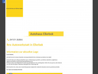 autohaus-ellerbek.de Webseite Vorschau