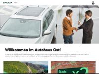 autohaus-ost.skoda-auto.de Webseite Vorschau