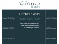 automeile-wedel.de Webseite Vorschau