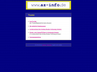az-info.de Webseite Vorschau