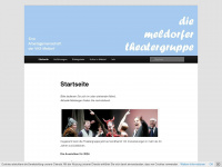 meldorfer-theatergruppe.de Webseite Vorschau