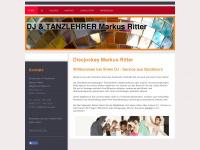 ritter-tanz.de Webseite Vorschau