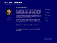 dirschauer.info Webseite Vorschau