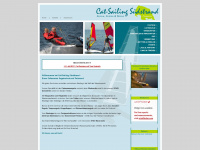cat-sailing-suedstrand.de Webseite Vorschau