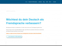leicht-deutsch-lernen.com Webseite Vorschau