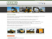 bauma-gmbh.com Webseite Vorschau