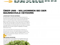 baumschule-heydorn.de Webseite Vorschau