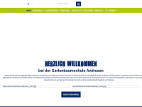 baumschule-andresen.de Webseite Vorschau