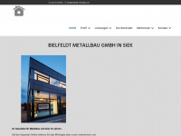 bielfeldt-metallbau.de Webseite Vorschau