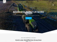 biomasseagentur.de Webseite Vorschau