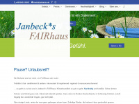 janbecks.de Webseite Vorschau