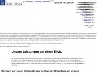 bolz-block.de Webseite Vorschau