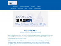 bootsbausager.de Webseite Vorschau
