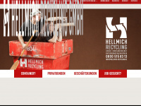 hellmich-recycling.de Webseite Vorschau