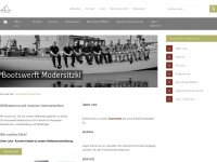 bootswerft-modersitzki.de Webseite Vorschau