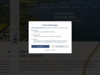 sporthafen-gelting-mole.de Webseite Vorschau