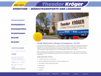 kroeger-umzuege.de Webseite Vorschau