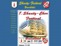 shanty-festival.de Webseite Vorschau