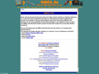 nmea.de Webseite Vorschau