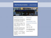 aerztehaus-nord.de Webseite Vorschau