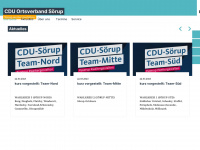 cdu-soerup.de Webseite Vorschau