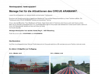 aramannt.de Webseite Vorschau