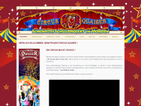 circus-quaiser.de Webseite Vorschau