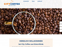citycoffee.com Webseite Vorschau