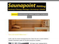 saunapoint.de Webseite Vorschau