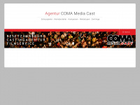 coma-media.de Webseite Vorschau