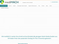 medimach.com Webseite Vorschau