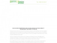 datablock.de Webseite Vorschau