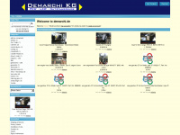 demarchi.de Webseite Vorschau