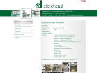 dickhaut-gmbh.de Webseite Vorschau