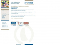 promedis.de Webseite Vorschau