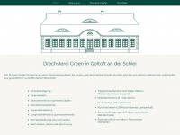 drechslerei-green.de Webseite Vorschau