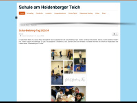 schuleamheidenbergerteich.de Webseite Vorschau