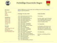 feuerwehr-hagen-sh.de Webseite Vorschau
