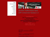 drk-guelzow.de Webseite Vorschau