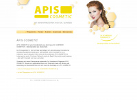 apis-cosmetic.de Webseite Vorschau