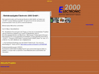 e2000.de Webseite Vorschau