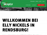 elly-nickels.de Webseite Vorschau