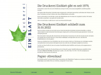 Einblatt-druck.de