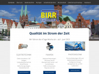 elektro-birr.de Webseite Vorschau