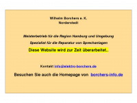 elektro-borchers.de Webseite Vorschau