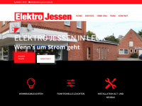 elektro-jessen-leck.de Webseite Vorschau