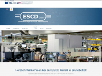 escd.net Webseite Vorschau