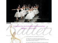 ballettschule-tavormina.de Webseite Vorschau
